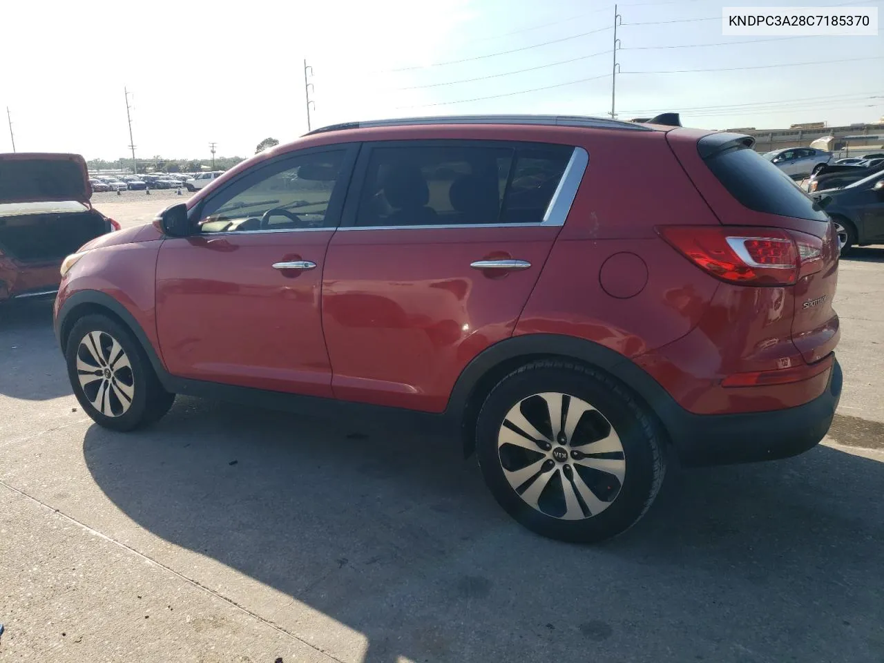 2012 Kia Sportage Ex VIN: KNDPC3A28C7185370 Lot: 73773444