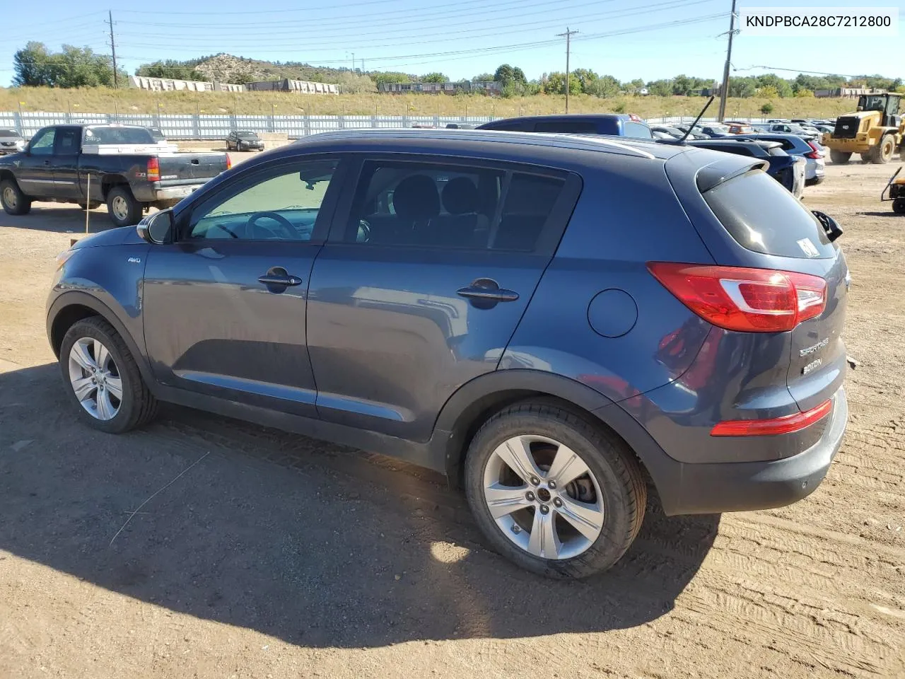 2012 Kia Sportage Lx VIN: KNDPBCA28C7212800 Lot: 73989174