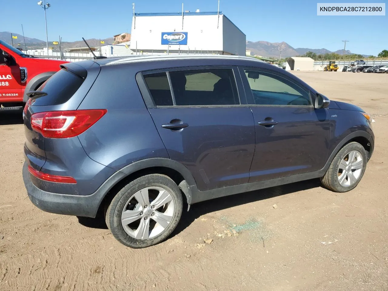 2012 Kia Sportage Lx VIN: KNDPBCA28C7212800 Lot: 73989174