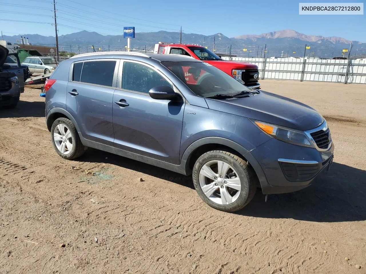 2012 Kia Sportage Lx VIN: KNDPBCA28C7212800 Lot: 73989174