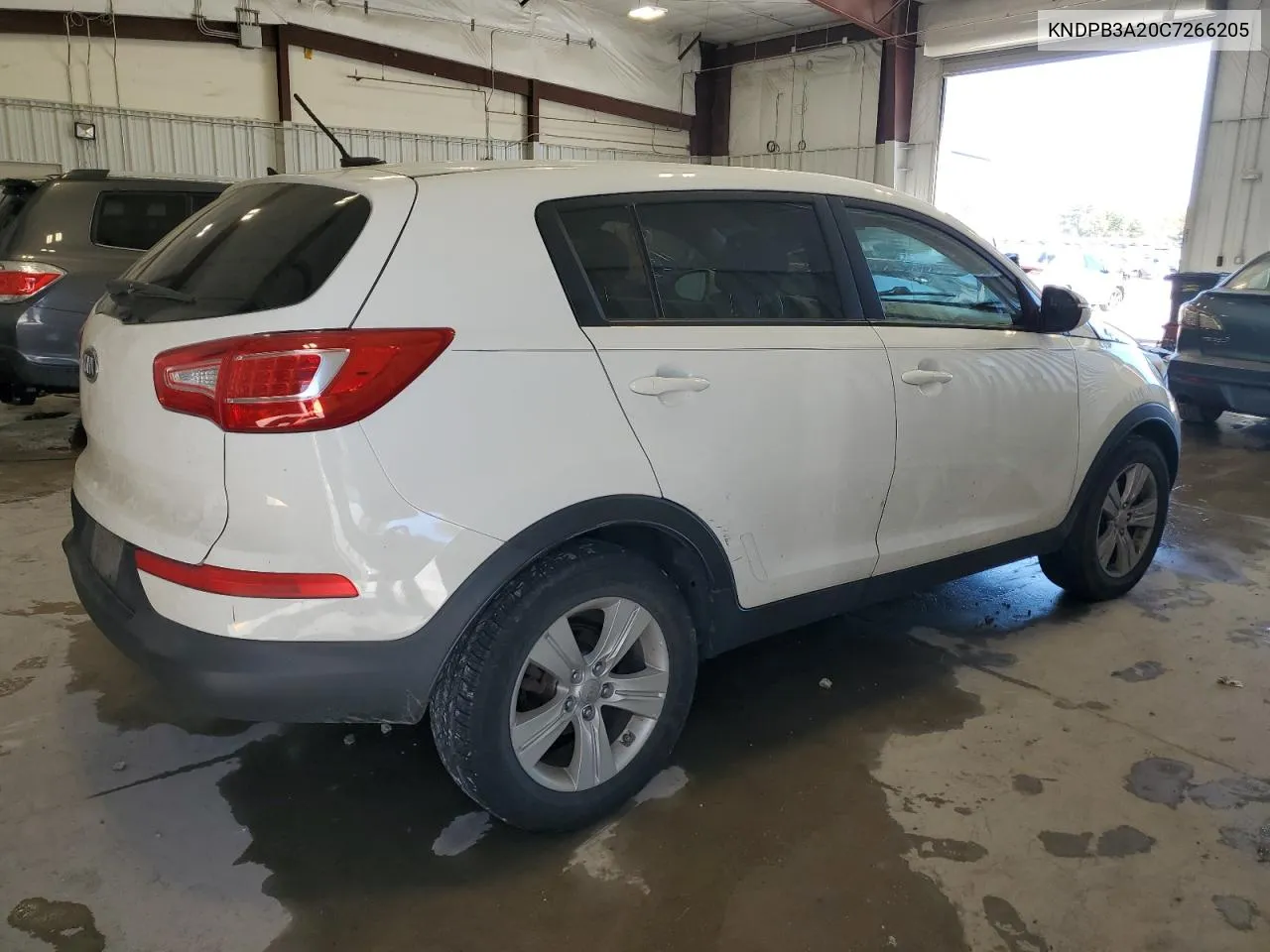 2012 Kia Sportage Base VIN: KNDPB3A20C7266205 Lot: 74320774