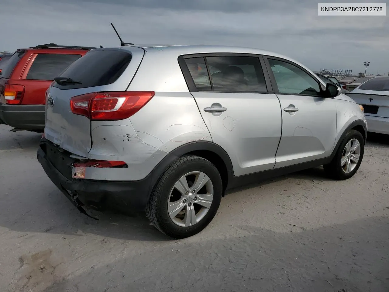 2012 Kia Sportage Base VIN: KNDPB3A28C7212778 Lot: 74729424