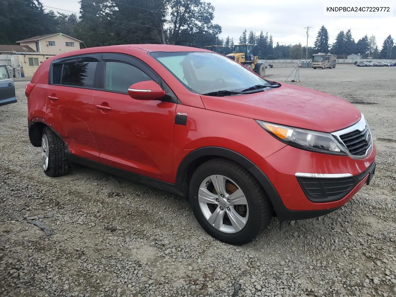 KNDPBCA24C7229772 2012 Kia Sportage Lx