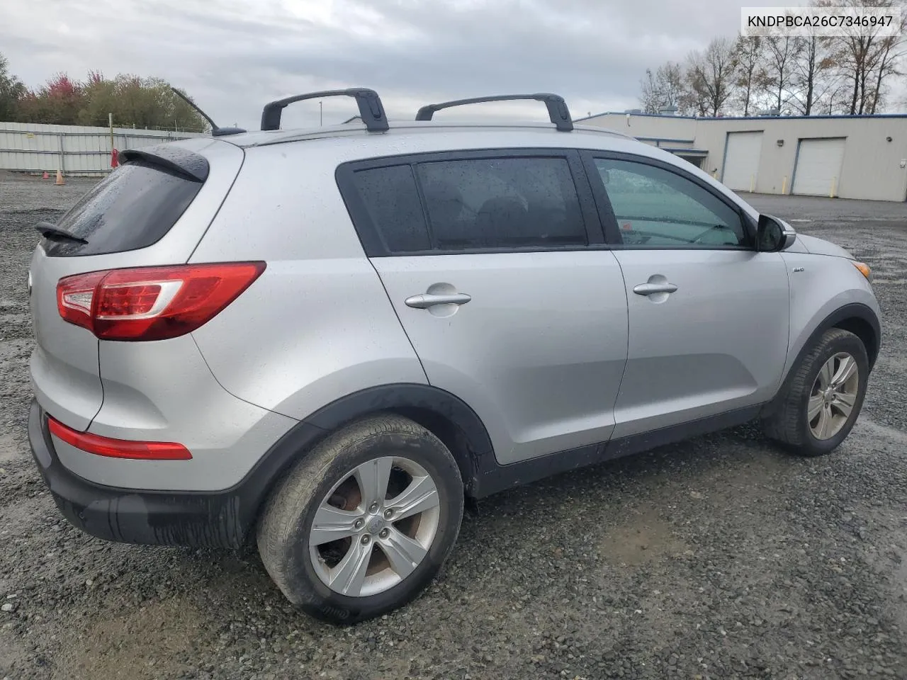 2012 Kia Sportage Lx VIN: KNDPBCA26C7346947 Lot: 76360384