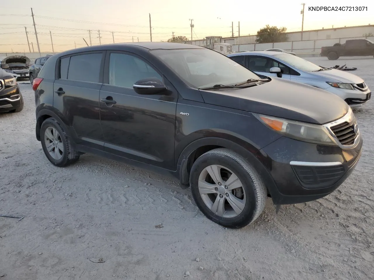 2012 Kia Sportage Lx VIN: KNDPBCA24C7213071 Lot: 76380904