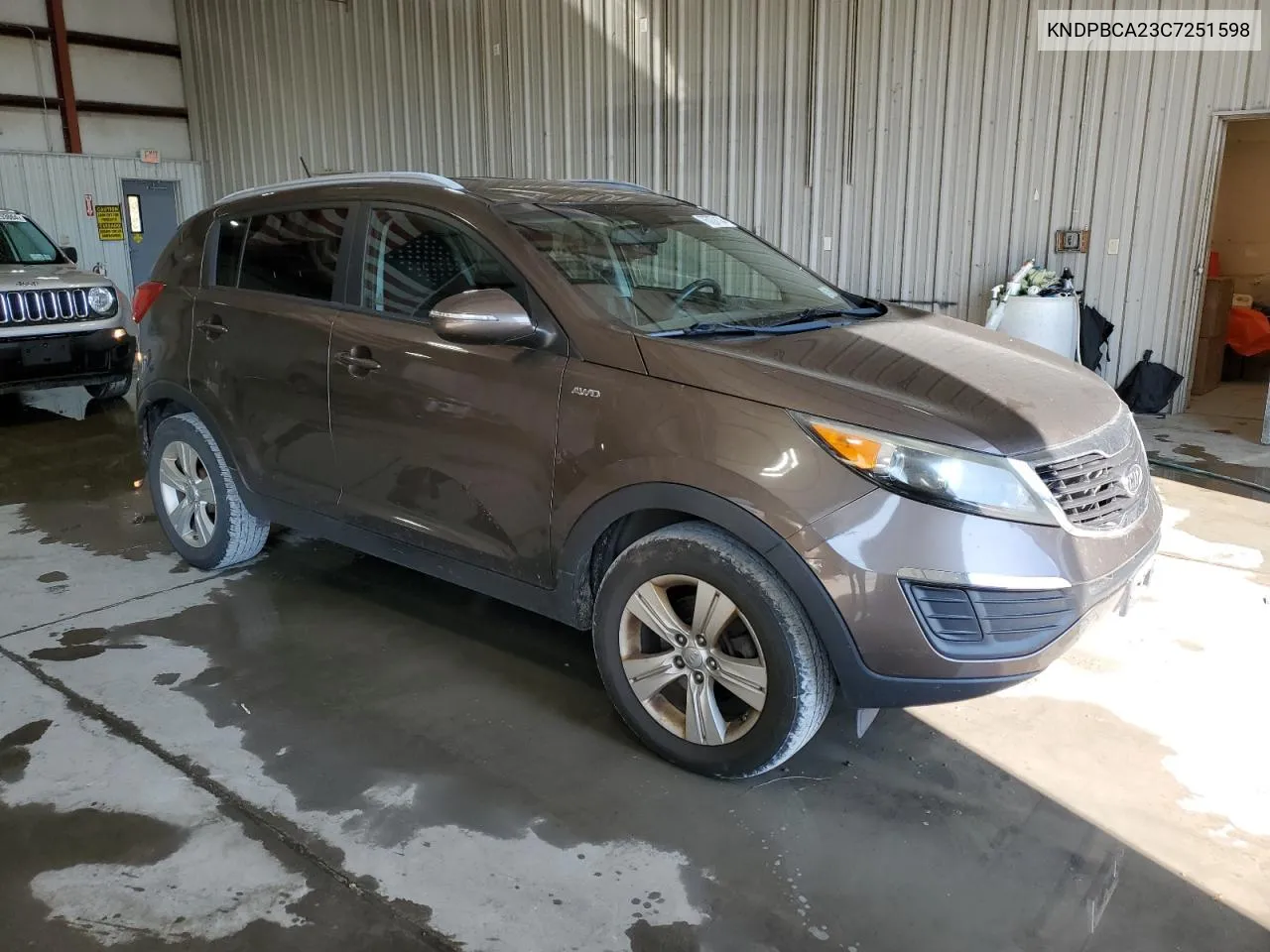 KNDPBCA23C7251598 2012 Kia Sportage Lx