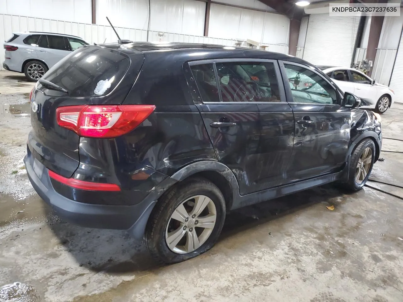 2012 Kia Sportage Lx VIN: KNDPBCA23C7237636 Lot: 77210224