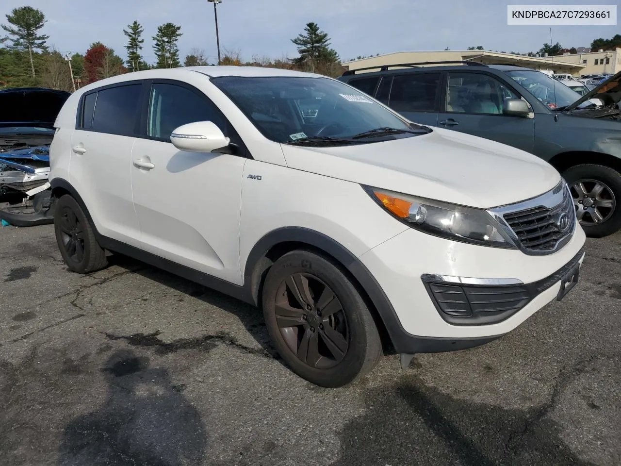 2012 Kia Sportage Lx VIN: KNDPBCA27C7293661 Lot: 77732144