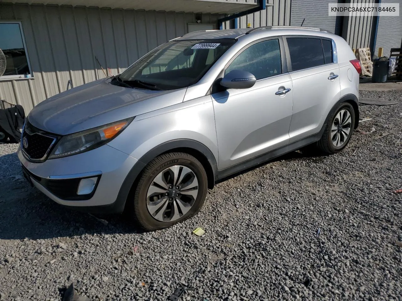 2012 Kia Sportage Sx VIN: KNDPC3A6XC7184465 Lot: 77999944