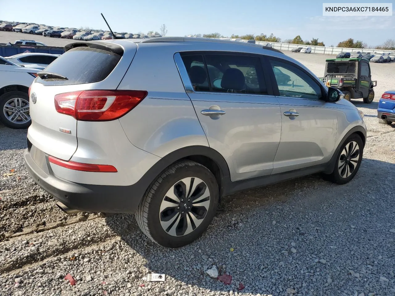 2012 Kia Sportage Sx VIN: KNDPC3A6XC7184465 Lot: 77999944