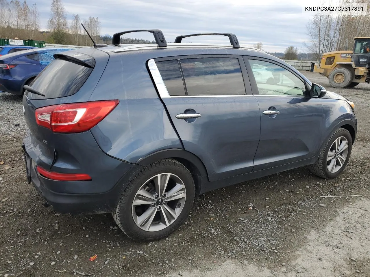 2012 Kia Sportage Ex VIN: KNDPC3A27C7317891 Lot: 78438874