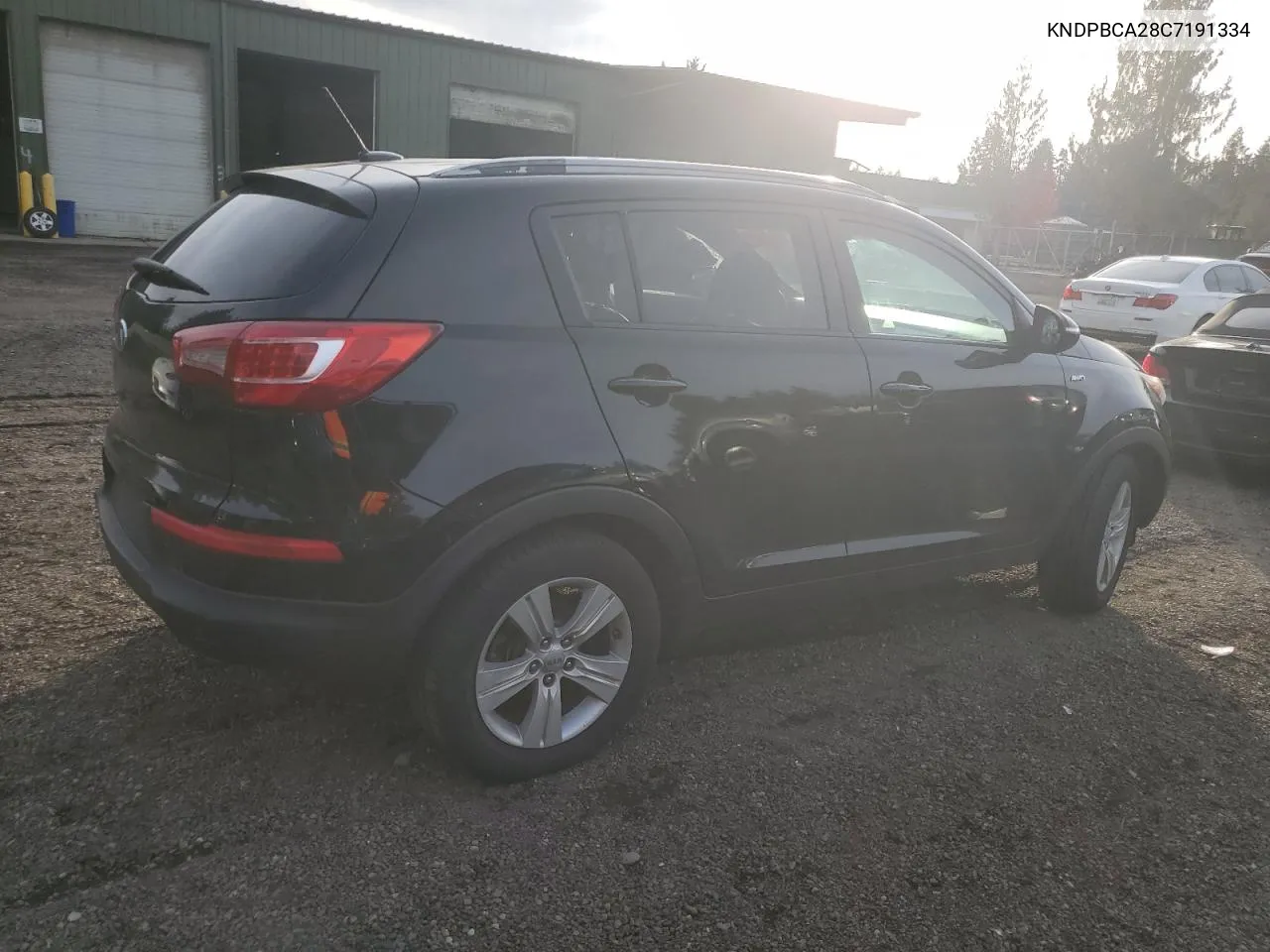 2012 Kia Sportage Lx VIN: KNDPBCA28C7191334 Lot: 79310214