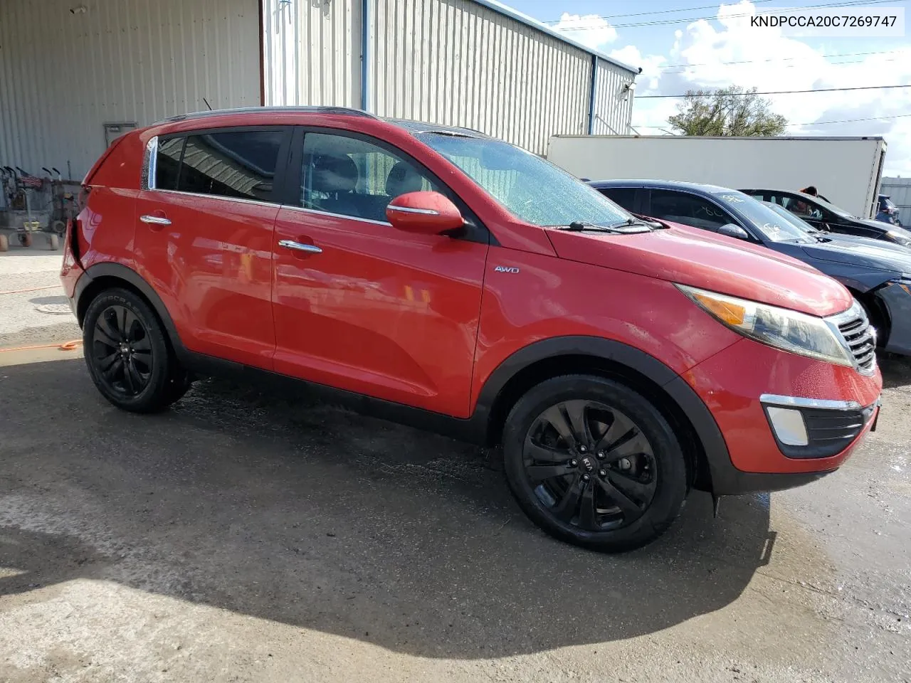 2012 Kia Sportage Ex VIN: KNDPCCA20C7269747 Lot: 80243124