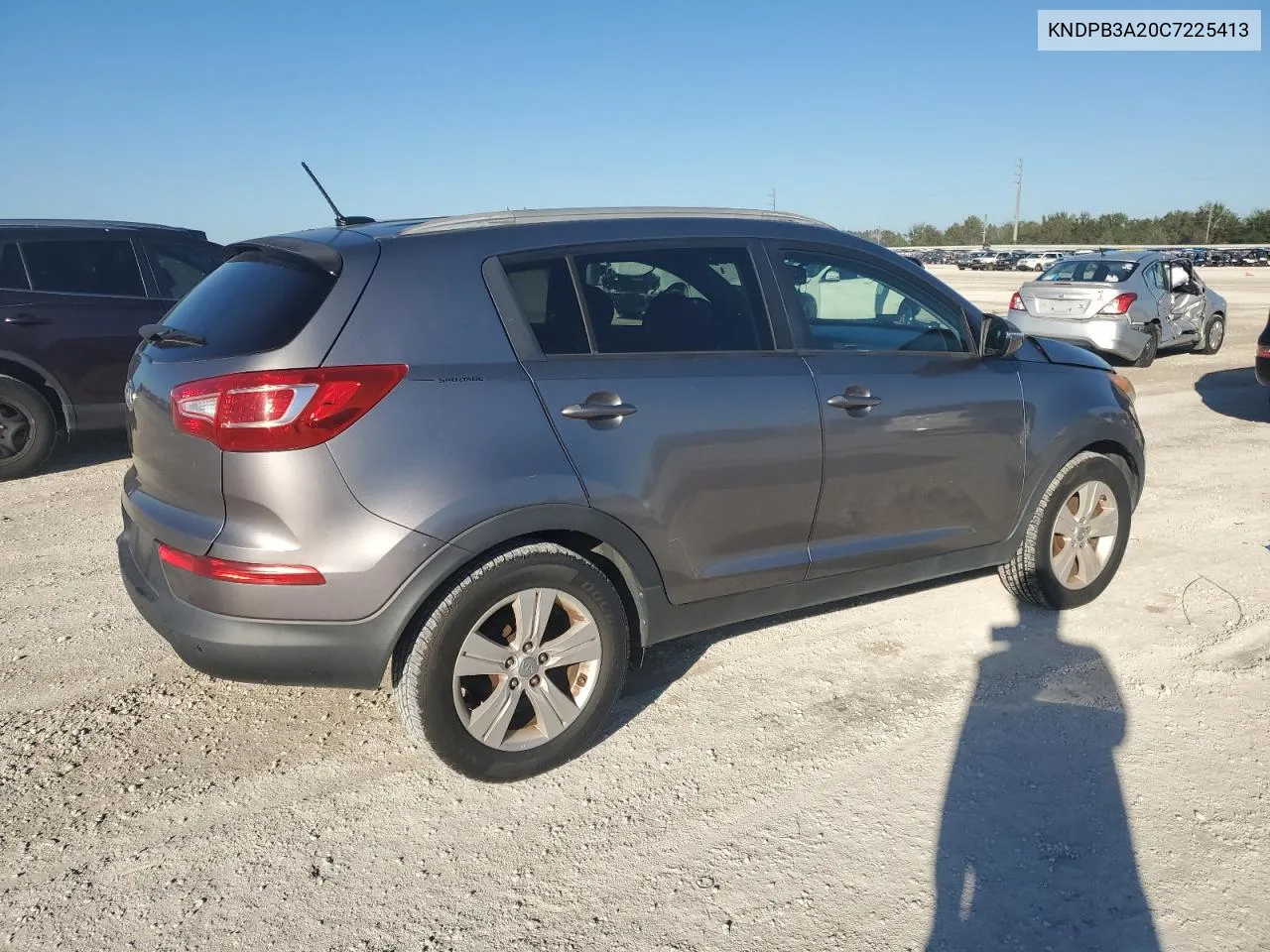 2012 Kia Sportage Base VIN: KNDPB3A20C7225413 Lot: 80479834