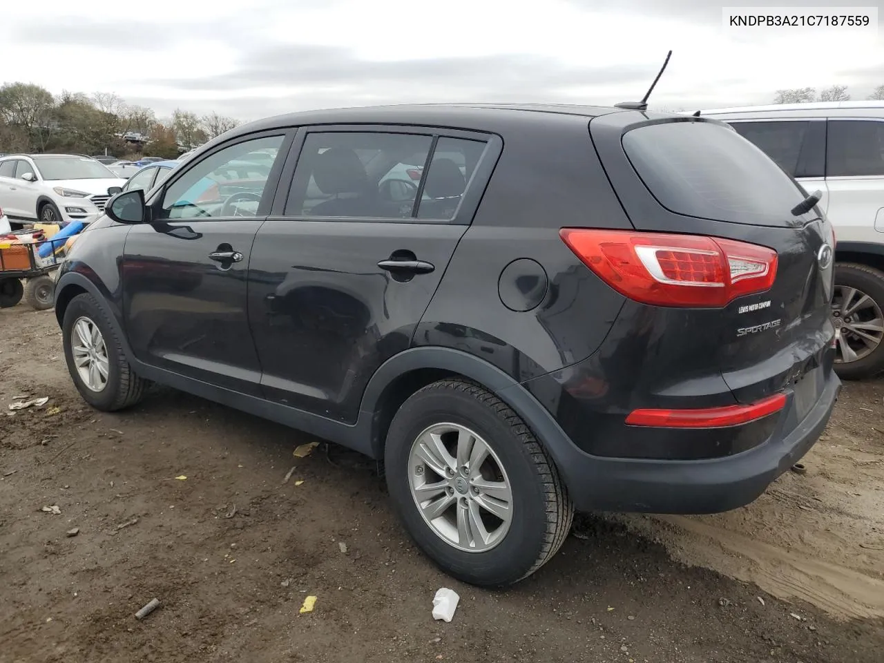 2012 Kia Sportage Base VIN: KNDPB3A21C7187559 Lot: 80531764