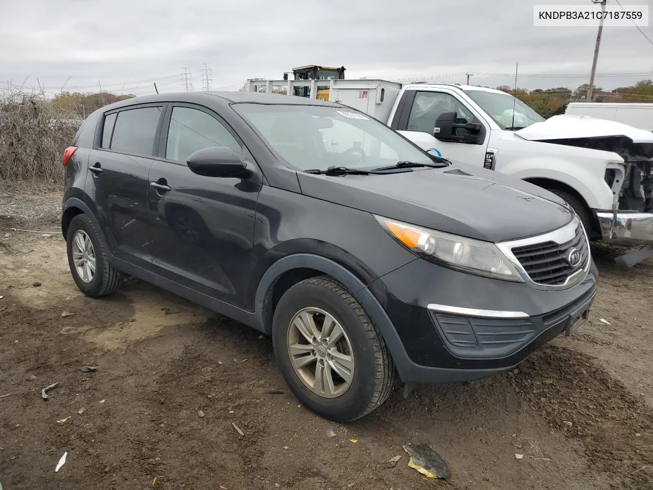 2012 Kia Sportage Base VIN: KNDPB3A21C7187559 Lot: 80531764