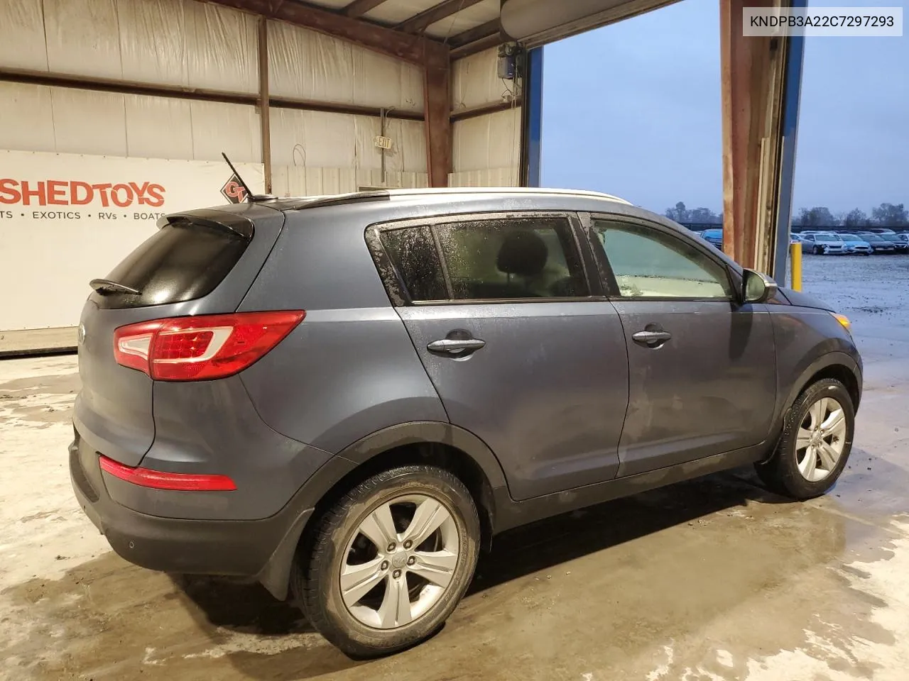 2012 Kia Sportage Base VIN: KNDPB3A22C7297293 Lot: 80650784