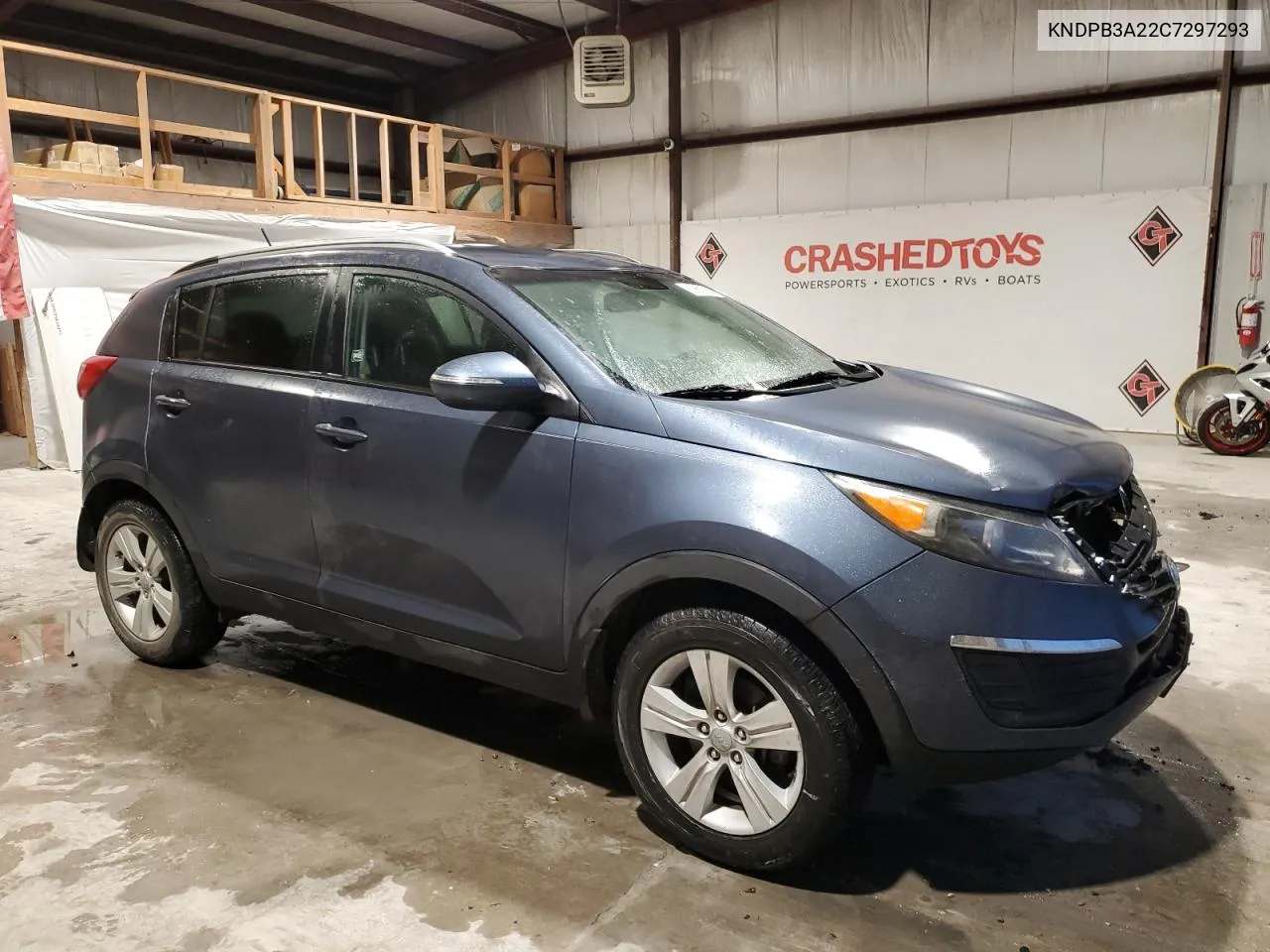 2012 Kia Sportage Base VIN: KNDPB3A22C7297293 Lot: 80650784