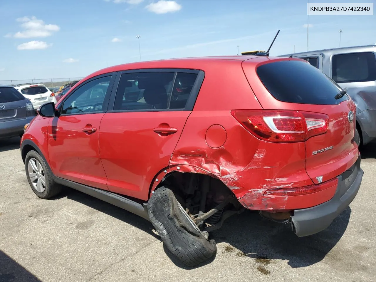 KNDPB3A27D7422340 2013 Kia Sportage Base