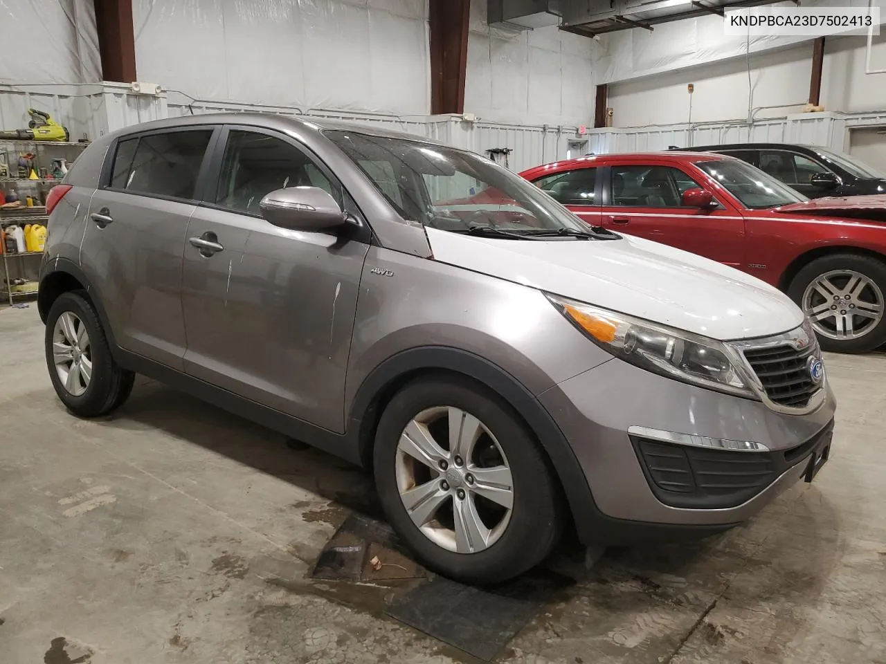 2013 Kia Sportage Lx VIN: KNDPBCA23D7502413 Lot: 52476484