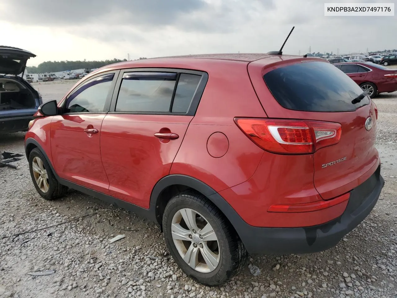 2013 Kia Sportage Base VIN: KNDPB3A2XD7497176 Lot: 57334474