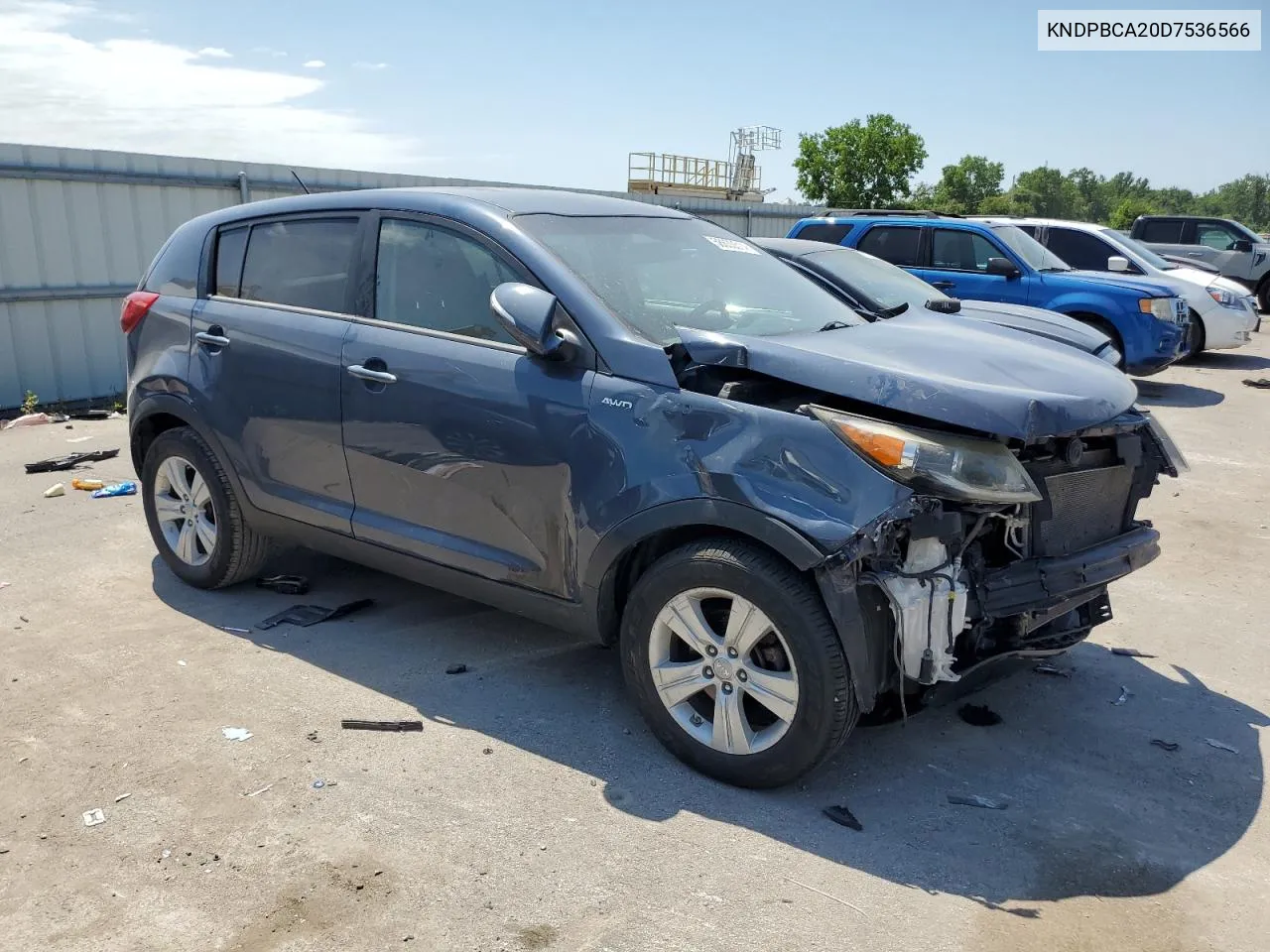 KNDPBCA20D7536566 2013 Kia Sportage Lx