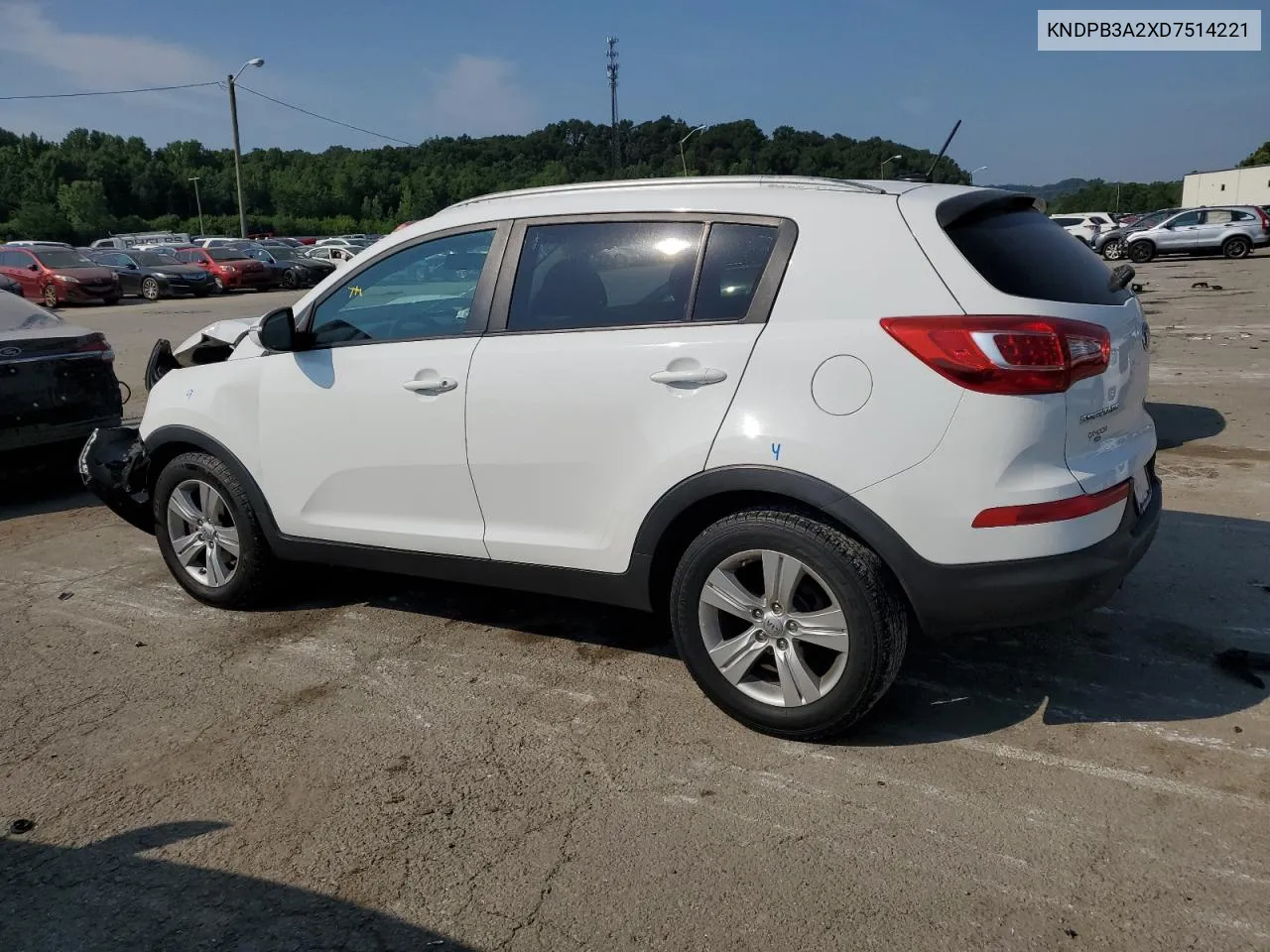 2013 Kia Sportage Base VIN: KNDPB3A2XD7514221 Lot: 59873184