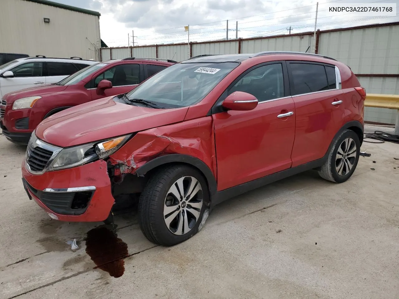 KNDPC3A22D7461768 2013 Kia Sportage Ex