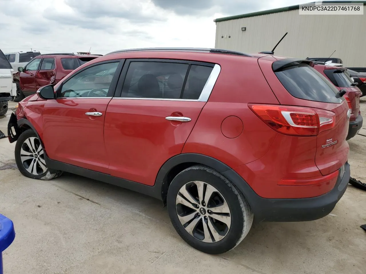 KNDPC3A22D7461768 2013 Kia Sportage Ex