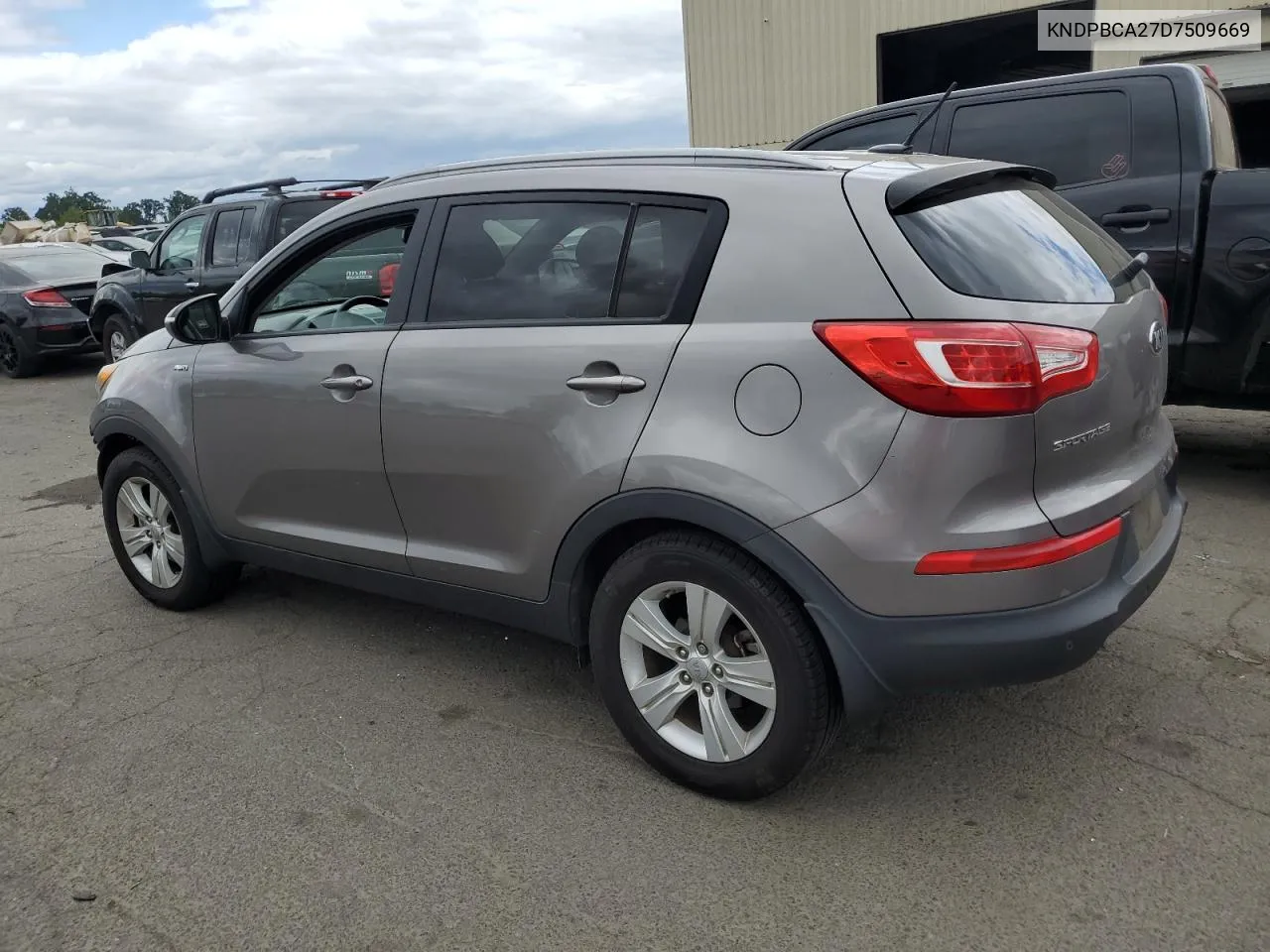 2013 Kia Sportage Lx VIN: KNDPBCA27D7509669 Lot: 60712844