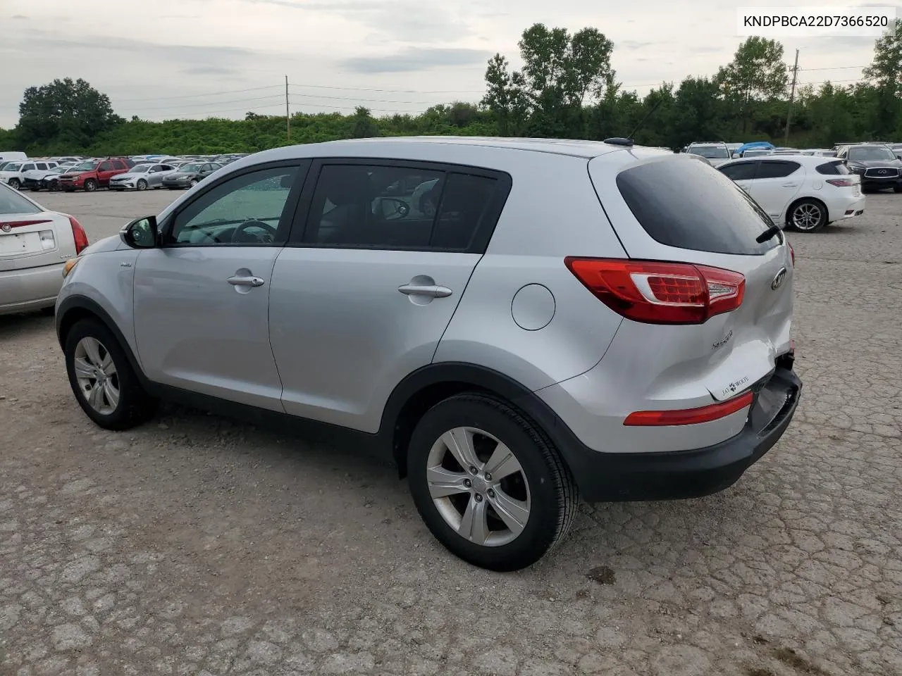 2013 Kia Sportage Lx VIN: KNDPBCA22D7366520 Lot: 61847694