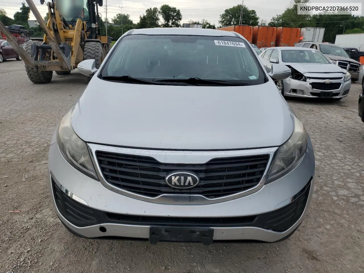 2013 Kia Sportage Lx VIN: KNDPBCA22D7366520 Lot: 61847694