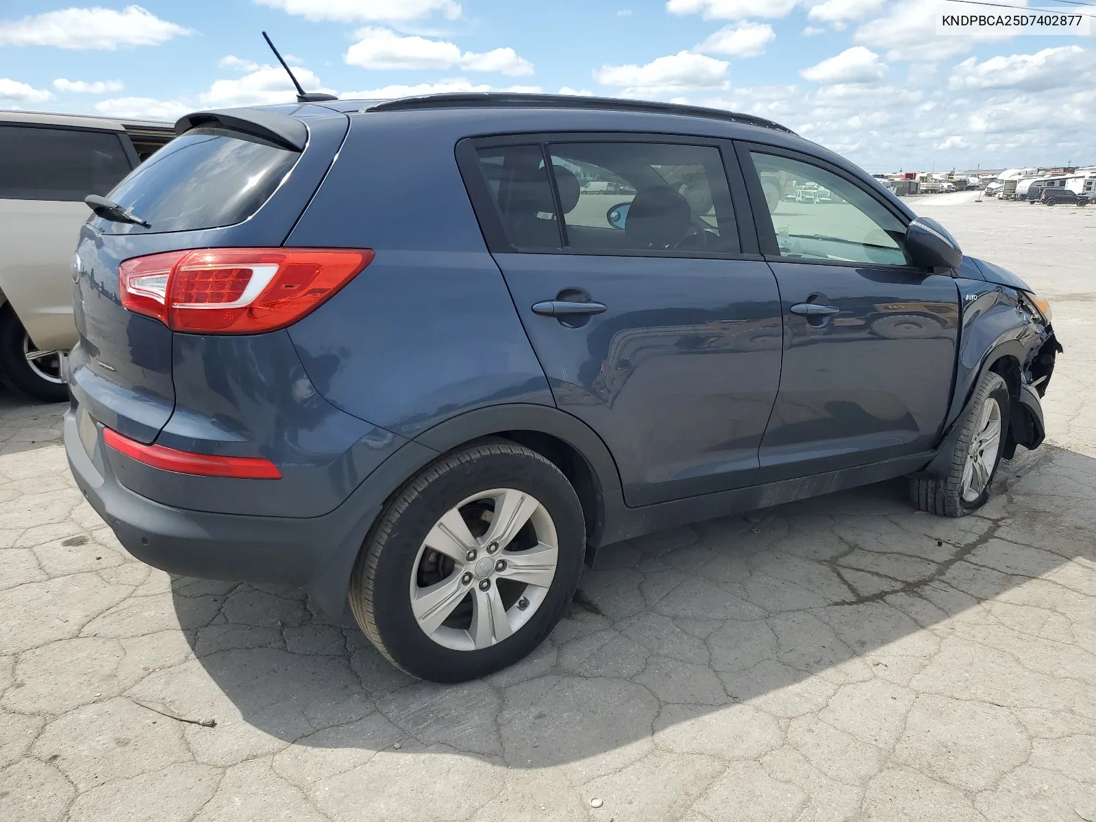 2013 Kia Sportage Lx VIN: KNDPBCA25D7402877 Lot: 62058454