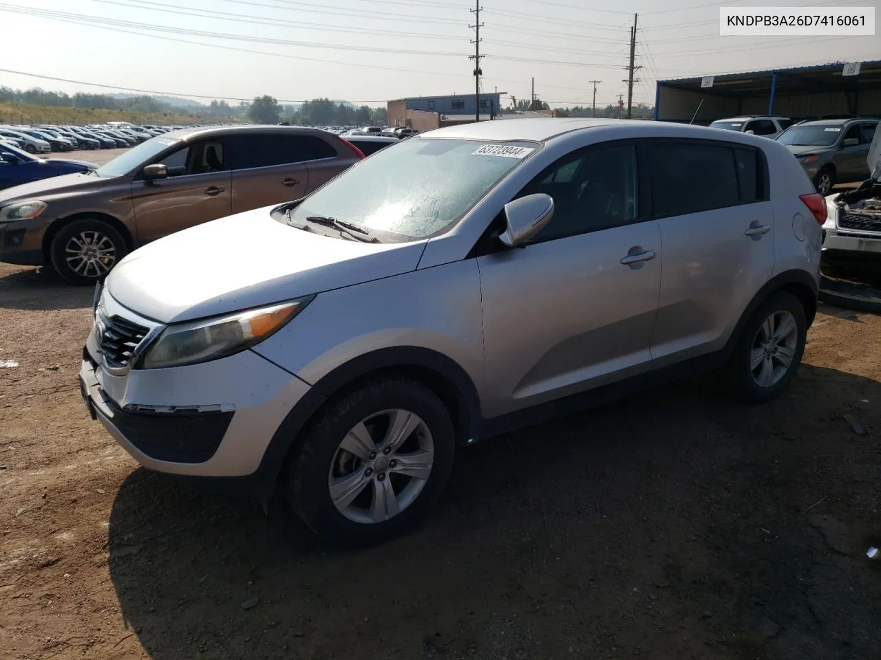 KNDPB3A26D7416061 2013 Kia Sportage Base