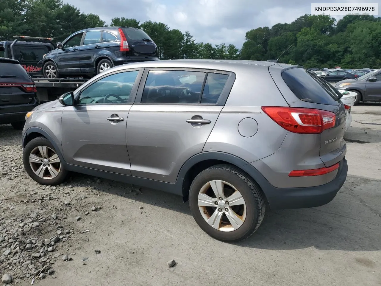 2013 Kia Sportage Base VIN: KNDPB3A28D7496978 Lot: 65118304