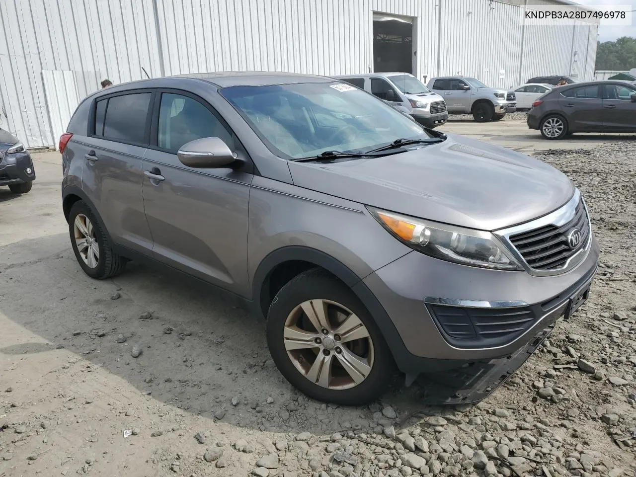 2013 Kia Sportage Base VIN: KNDPB3A28D7496978 Lot: 65118304