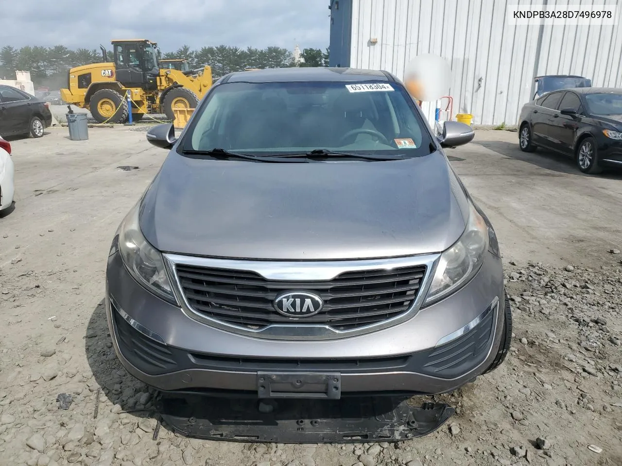 2013 Kia Sportage Base VIN: KNDPB3A28D7496978 Lot: 65118304