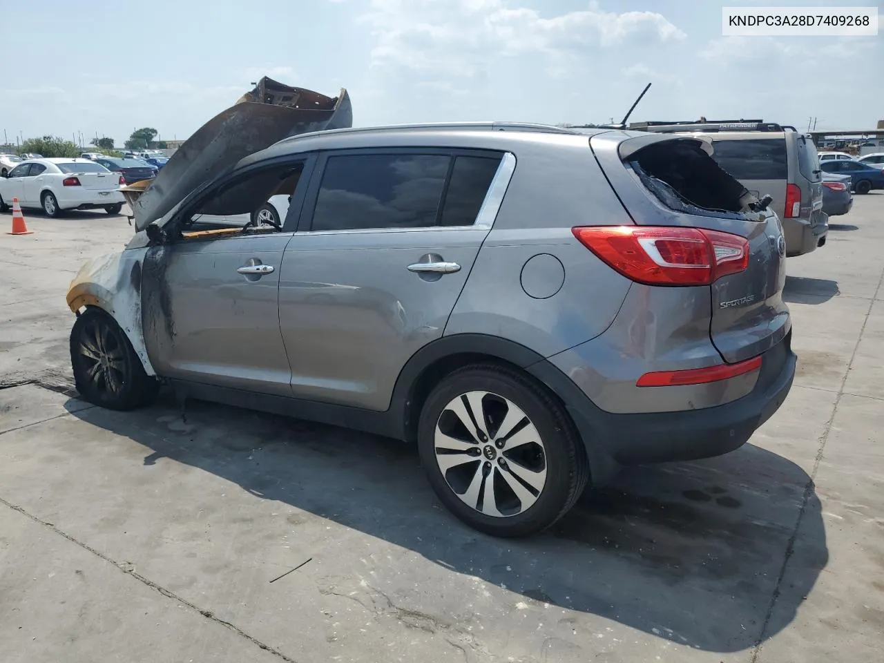 2013 Kia Sportage Ex VIN: KNDPC3A28D7409268 Lot: 66015164