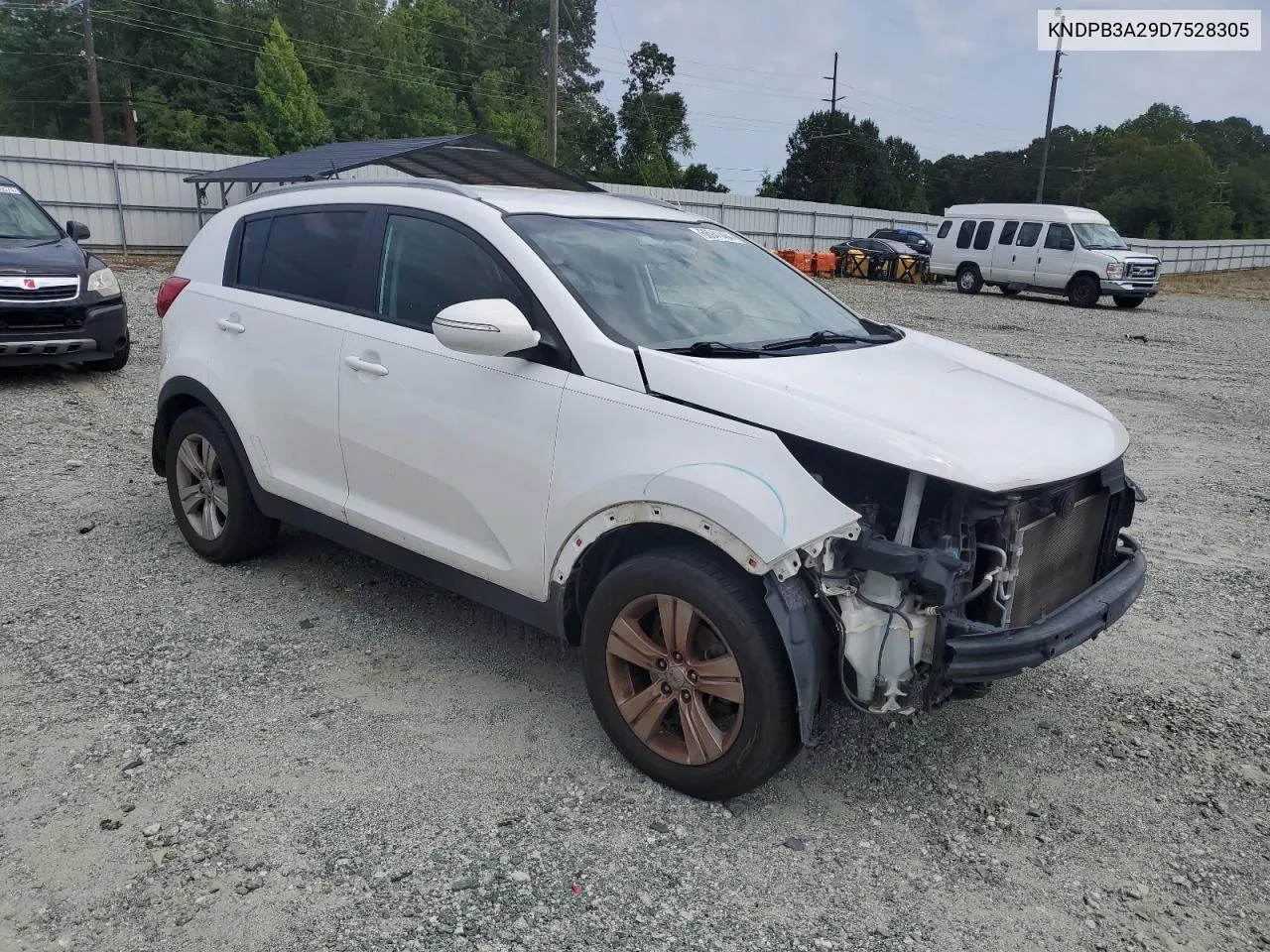 2013 Kia Sportage Base VIN: KNDPB3A29D7528305 Lot: 66941484