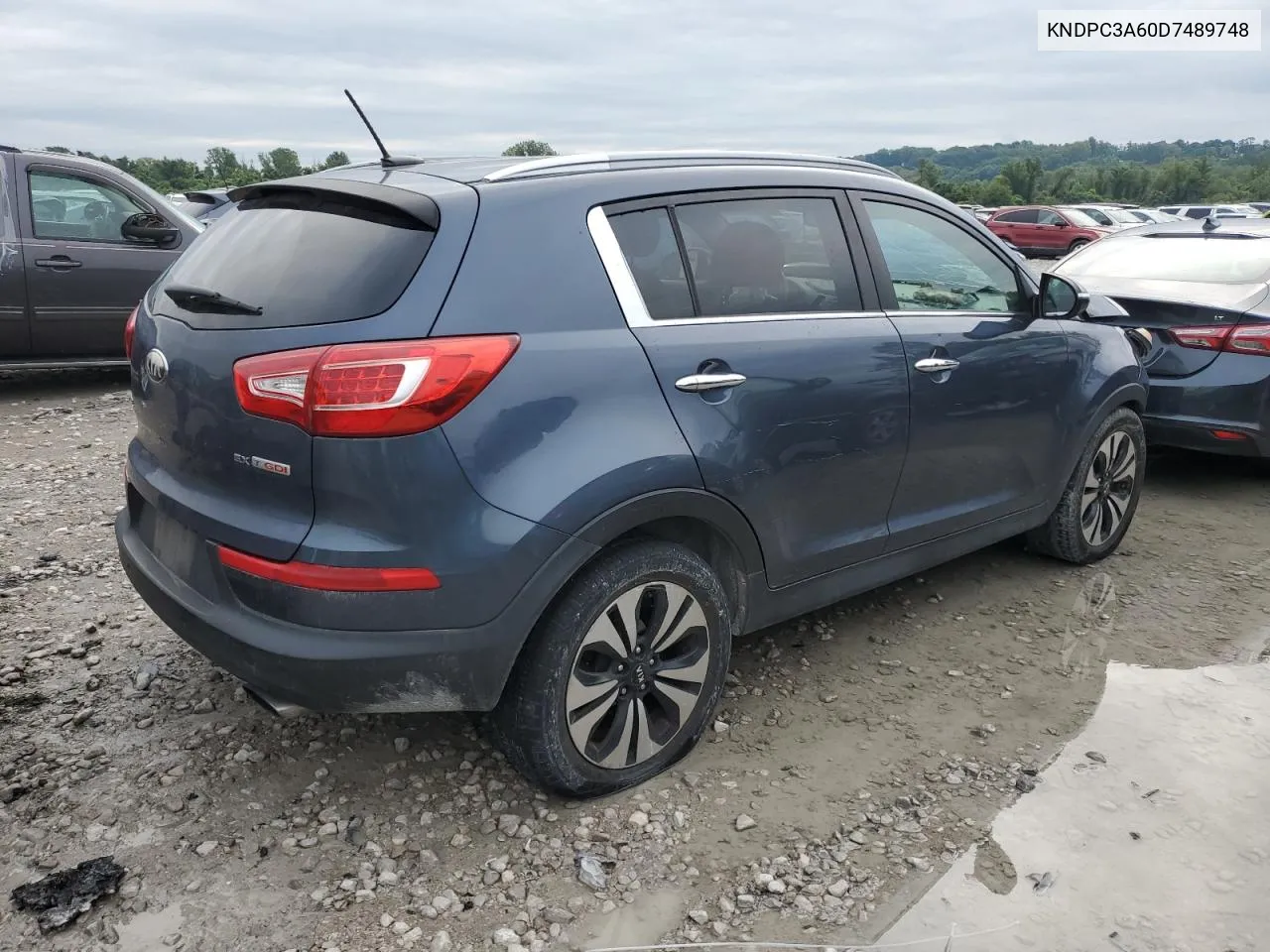 2013 Kia Sportage Sx VIN: KNDPC3A60D7489748 Lot: 67088534