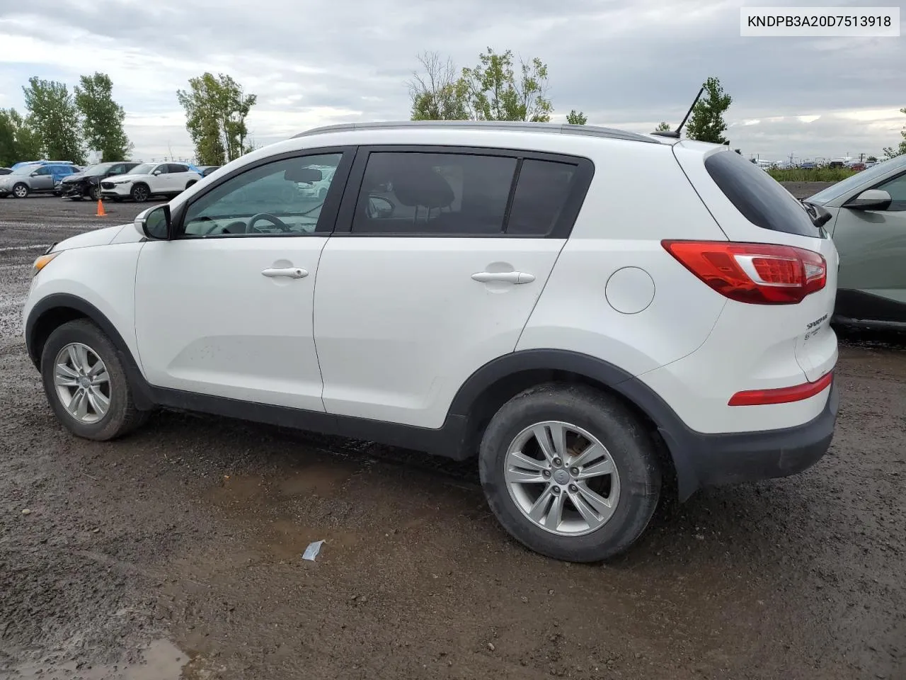 2013 Kia Sportage Base VIN: KNDPB3A20D7513918 Lot: 67867904