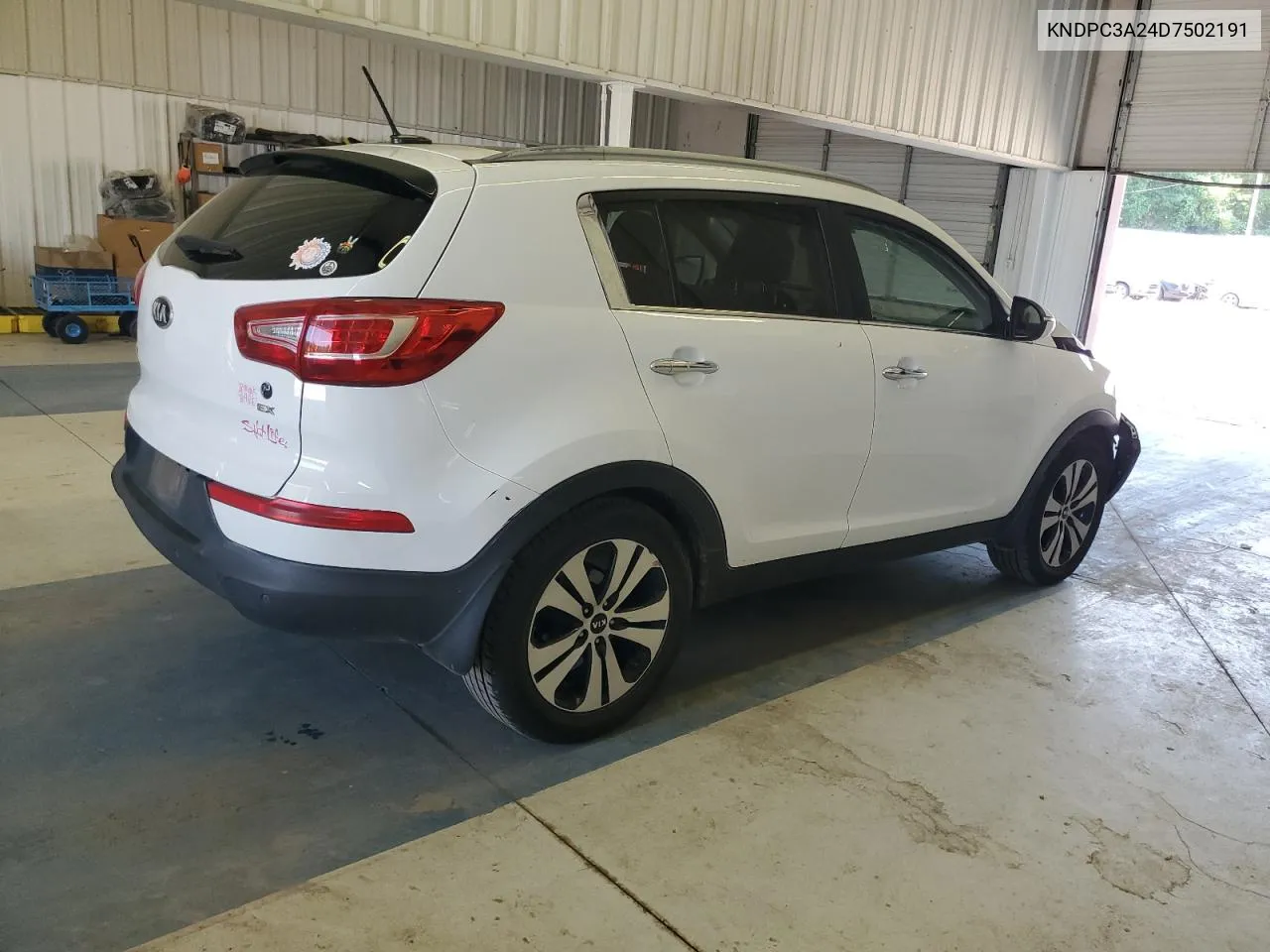 2013 Kia Sportage Ex VIN: KNDPC3A24D7502191 Lot: 67885494