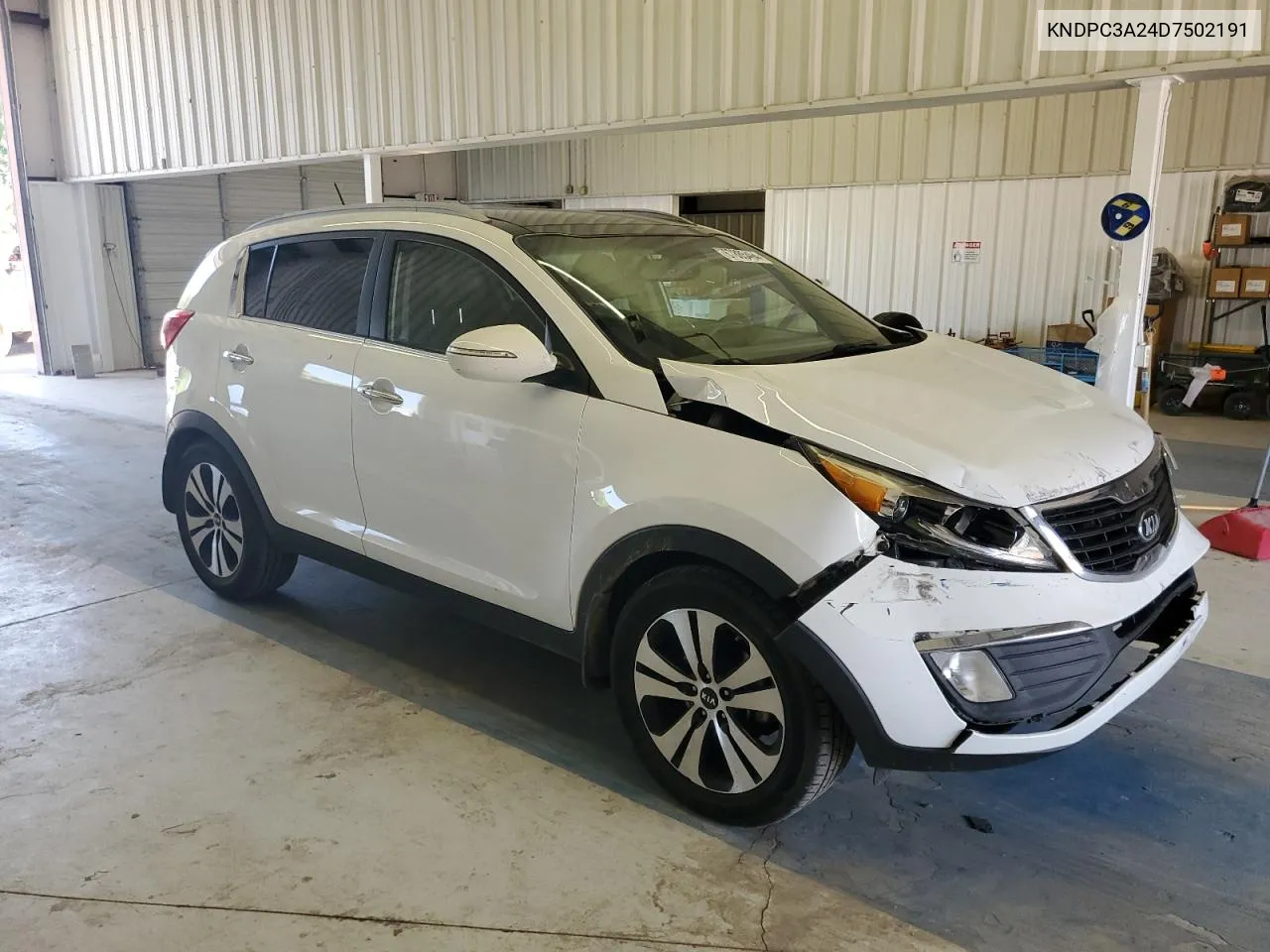 2013 Kia Sportage Ex VIN: KNDPC3A24D7502191 Lot: 67885494