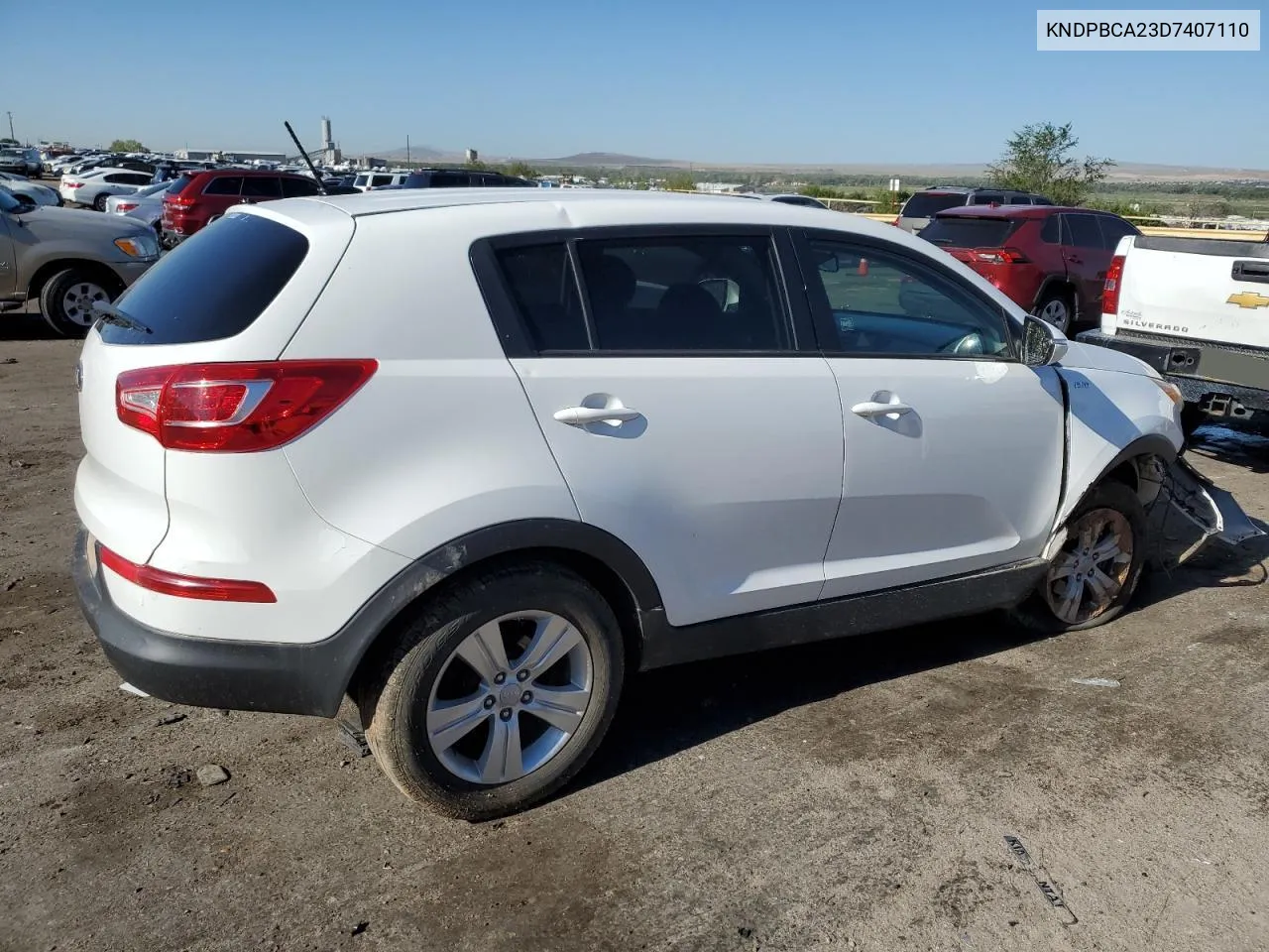 KNDPBCA23D7407110 2013 Kia Sportage Lx