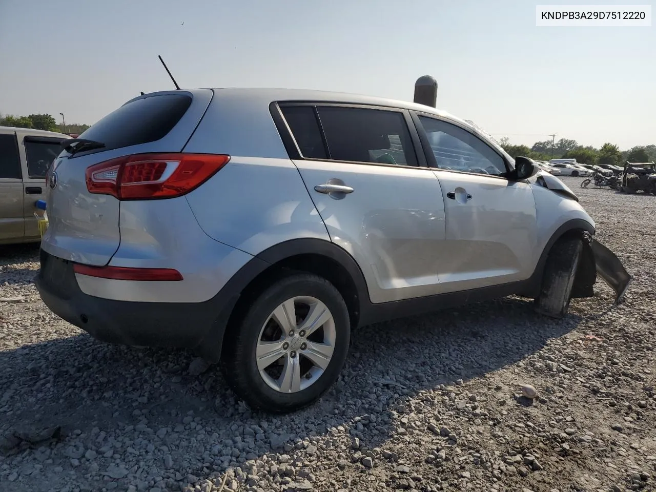 2013 Kia Sportage Base VIN: KNDPB3A29D7512220 Lot: 68823664