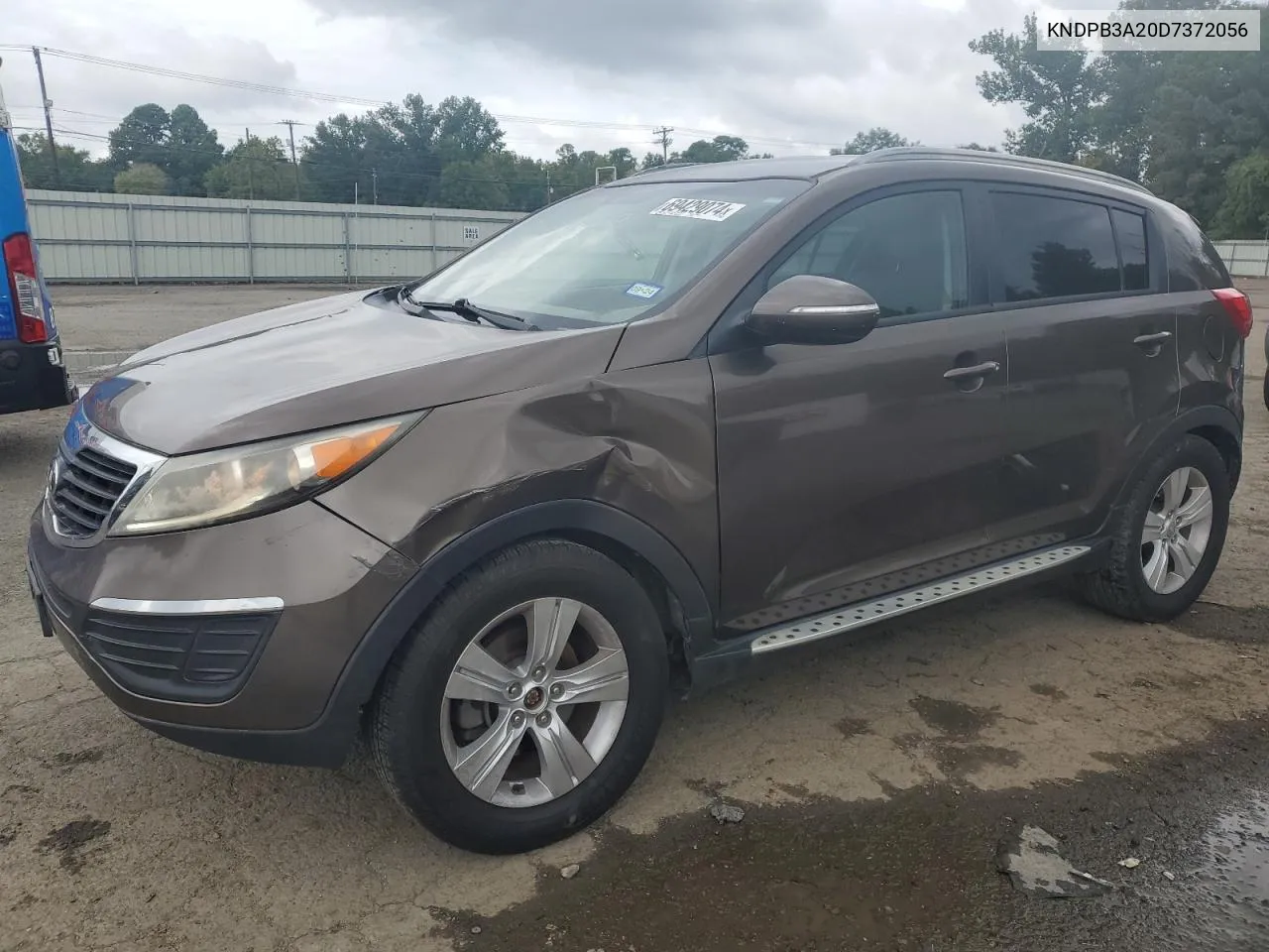 2013 Kia Sportage Base VIN: KNDPB3A20D7372056 Lot: 69429074