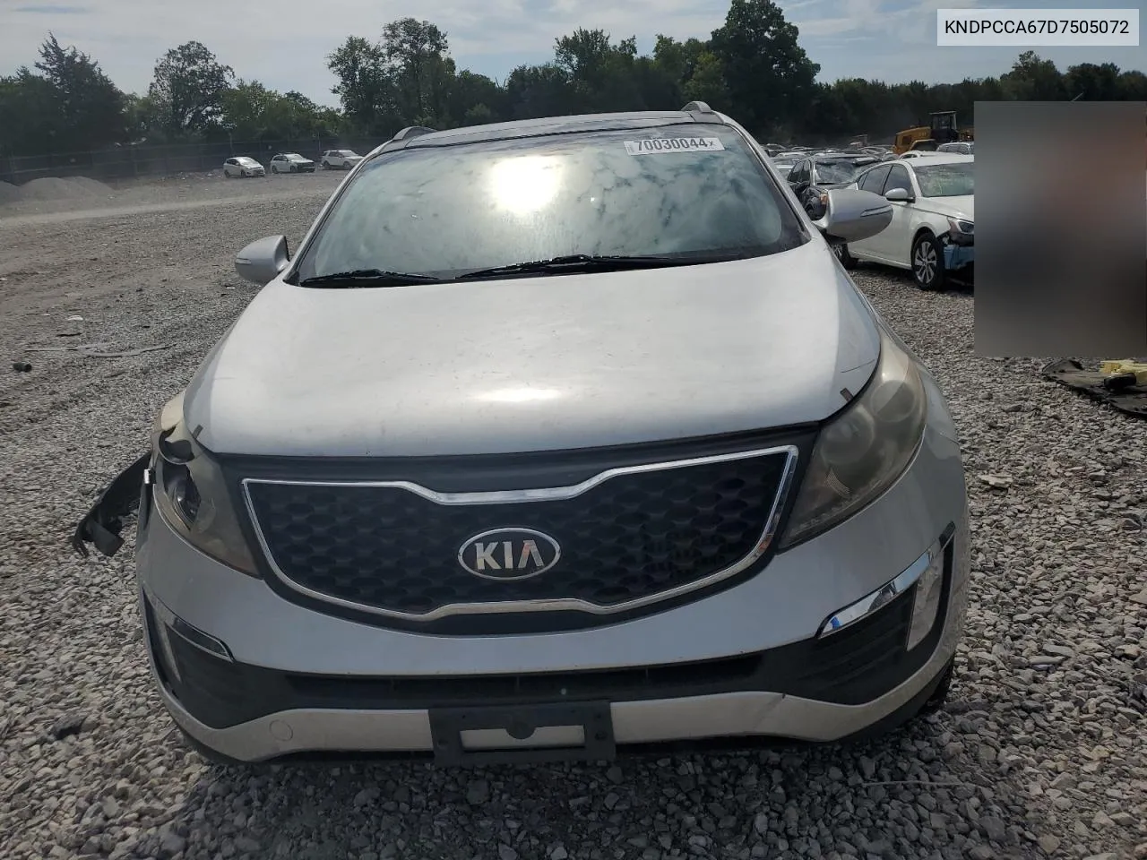 2013 Kia Sportage Sx VIN: KNDPCCA67D7505072 Lot: 70030044