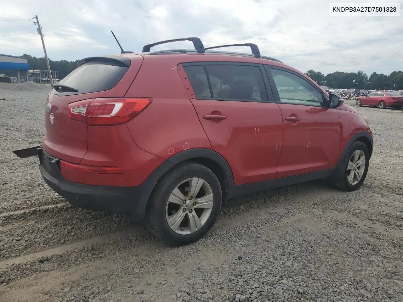 2013 Kia Sportage Base VIN: KNDPB3A27D7501328 Lot: 70205524