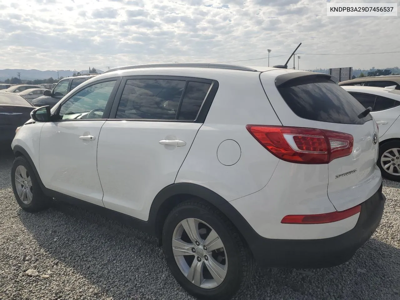 2013 Kia Sportage Base VIN: KNDPB3A29D7456537 Lot: 70478844