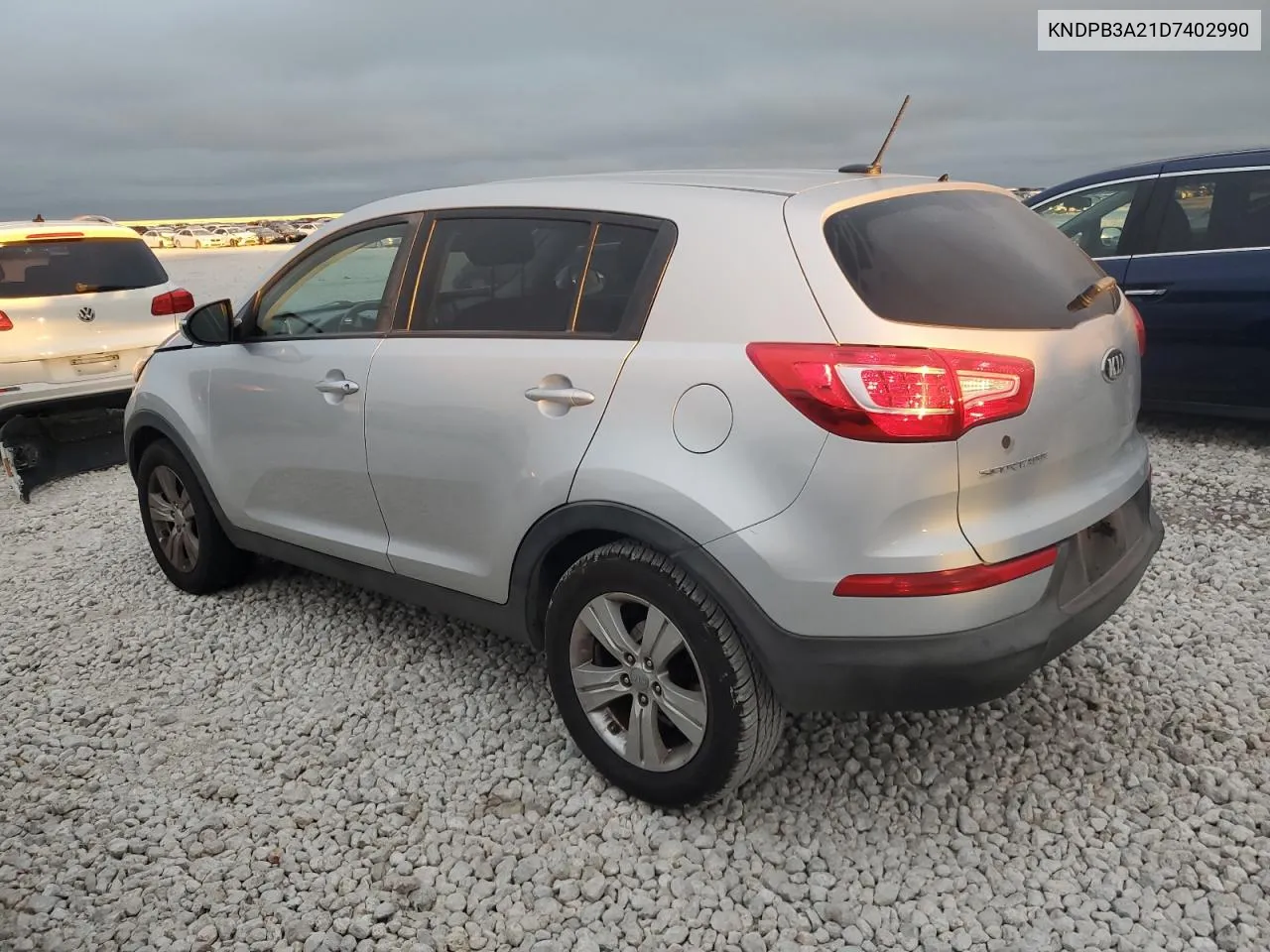 2013 Kia Sportage Base VIN: KNDPB3A21D7402990 Lot: 70850014